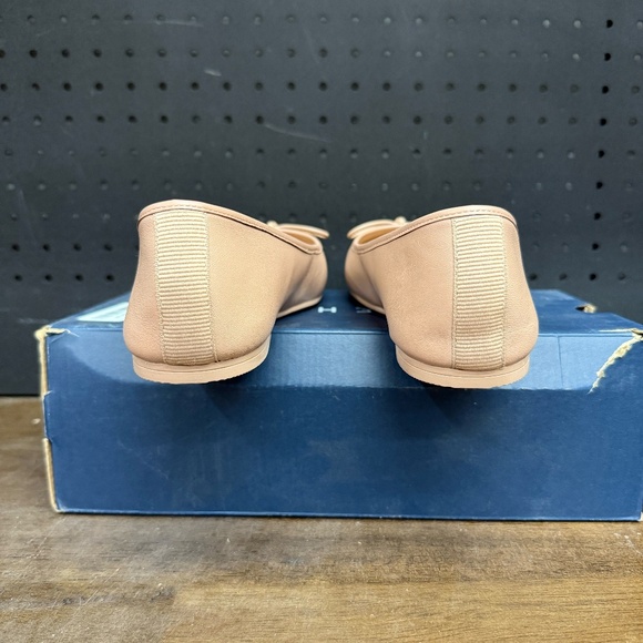 New W/ Box! Women's Cole Haan Yara Soft Nude Ballet Flats Work Causal Size 9 - Picture 4 of 5